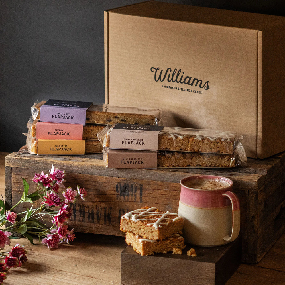 The Flapjack Hamper Box from Williams Handbaked