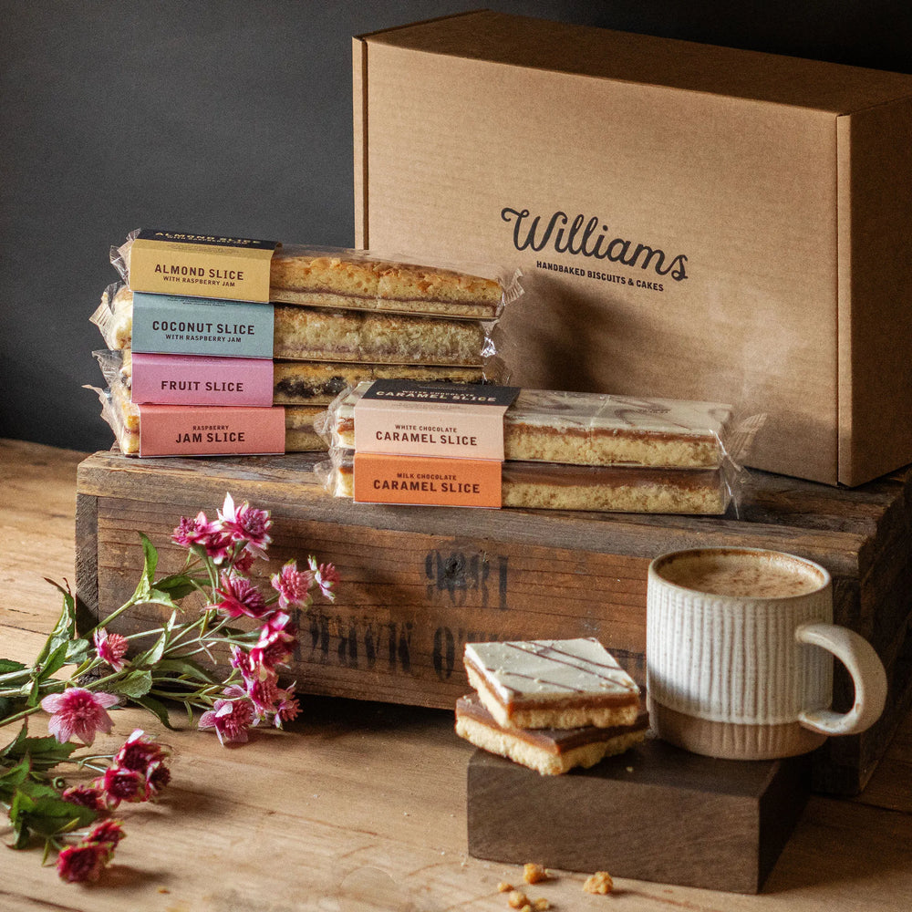 The Slices Hamper Box from Williams Handbaked