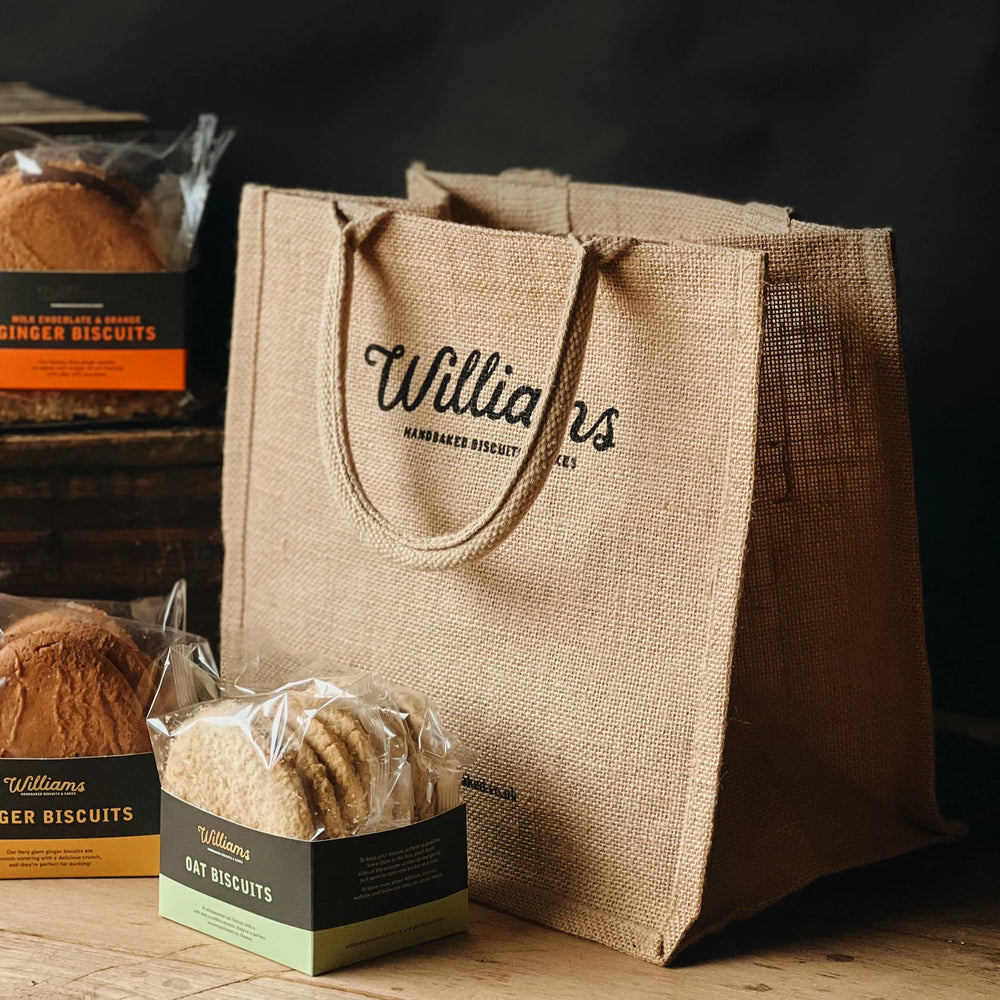 The Williams Handbaked Jute Shopper Bag