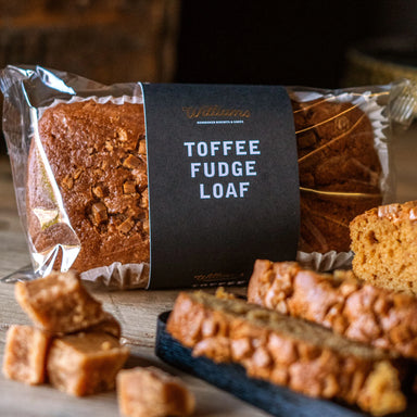 Toffee Fudge Loaf from Williams Handbaked Close Up