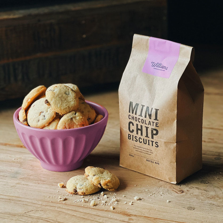 Mini Chocolate Chip Butter Biscuits Refill Bag