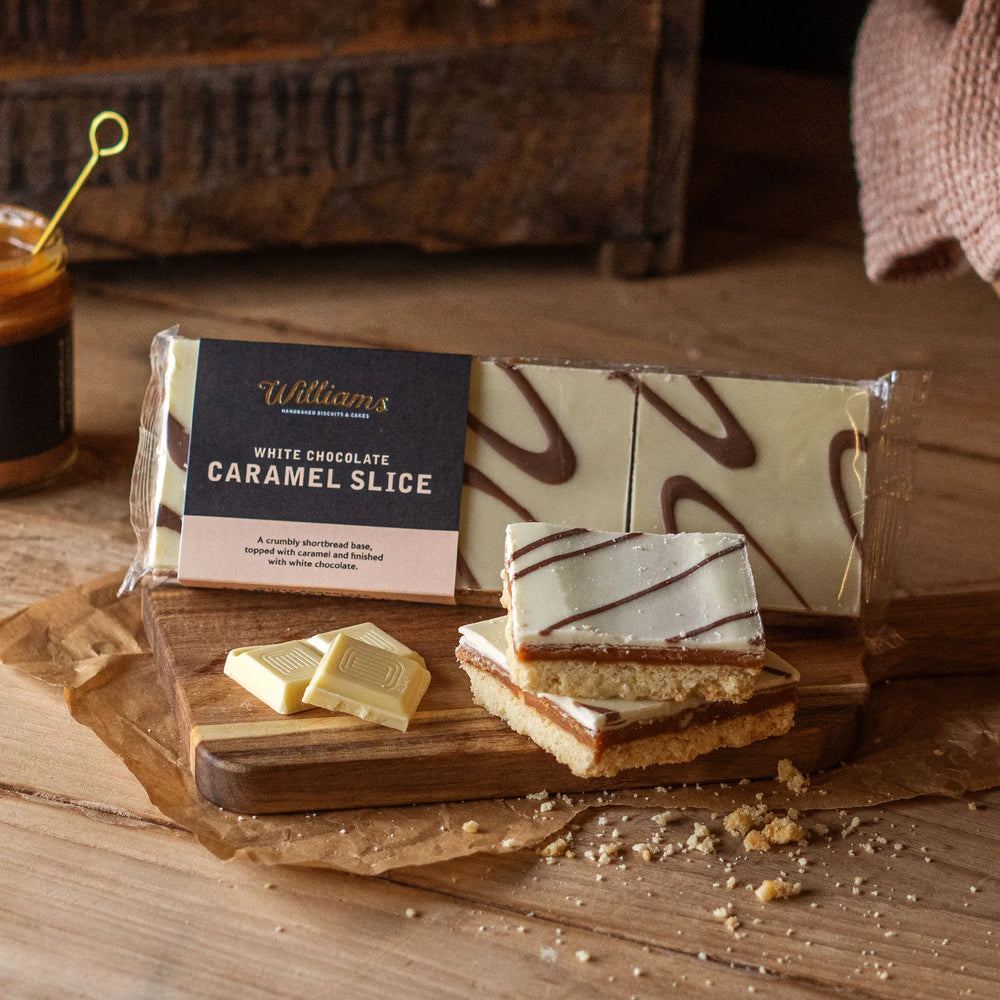 White Chocolate Caramel Slice from Williams Handbaked