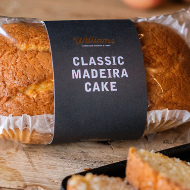 Classic Madeira Cake from Williams Handbaked Close Up