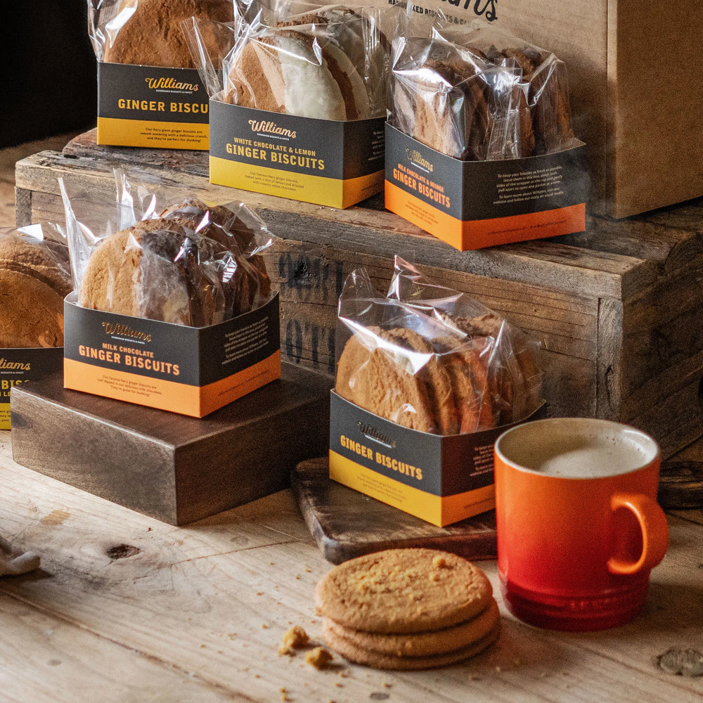 Ginger Biscuit Hamper Box from Williams Handbaked