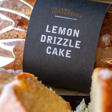 Lemon Drizzle Cake from Williams Handbaked Close Up