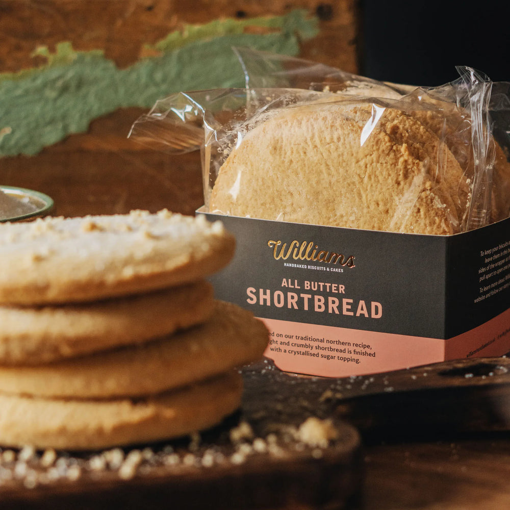 All Butter Shortbread Luxury Biscuits from Williams Handbaked Close Up