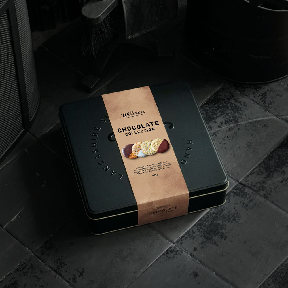 Chocolate Collection Biscuit Tin