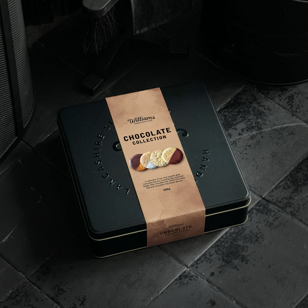 Chocolate Collection Biscuit Tin