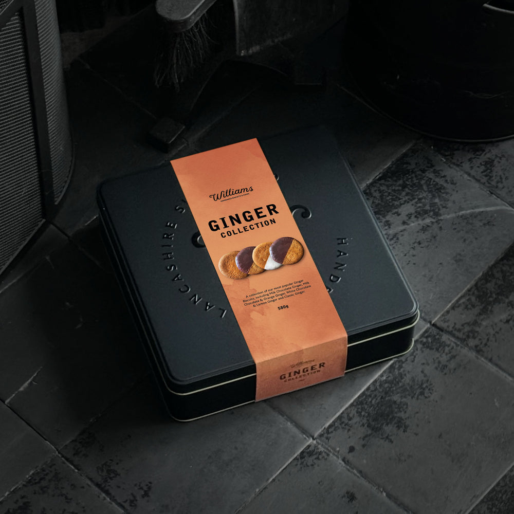 Ginger Collection Biscuit Tin
