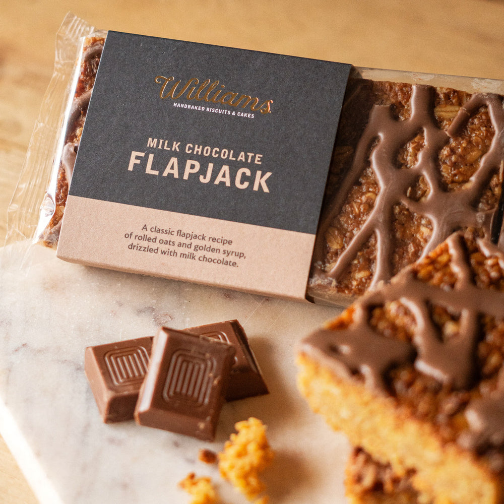 Milk Chocolate Flapjack Traybake