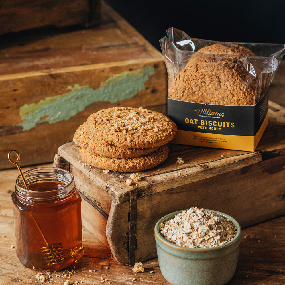 Luxury Oat Biscuits with Honey