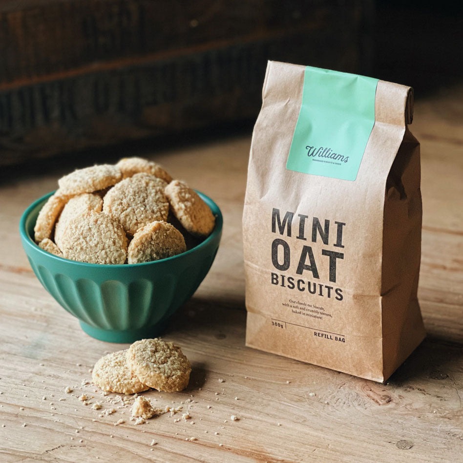 Mini Oat Biscuits Refill Bag